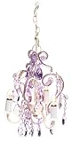 Tadpoles Three Bulb Chandelier in Lavender Topaz