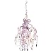 Tadpoles Three Bulb Chandelier in Lavender Topaz
