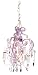 Tadpoles Three Bulb Chandelier in Lavender Topaz