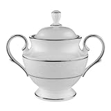 Lenox Opal Innocence Platinum-Banded Bone China Sugar Bowl
