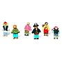 Bendy Doll "Pirates" (set of 6) by HSL