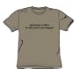 Ignorance Is Bliss - Adult Safari Green S/S T-Shirt For Men