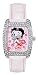 Betty Boop Children s Pink Crystal Accented Leather Watch #BB-1020PINK