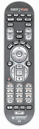URC R7 Universal Pre-Programmed & Learning Remote