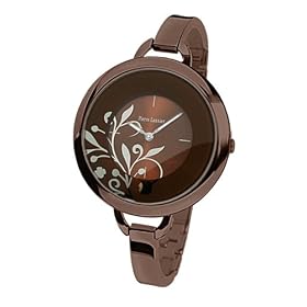 Pierre Lannier - 152E848 - Montre Femme - Quartz Analogique - Cadran Marron - Bracelet M�tal Marron