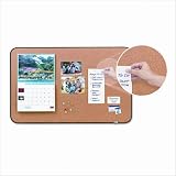 Post-it Sticky Cork Board with Command Fasteners, 22 Inches x 36 Inches (558-BB)