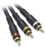 Cables To Go - 29109 - 50ft Velocity RCA Video Audio Cable (Blue)