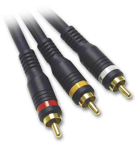 Cables To Go - 29109 - 50ft Velocity RCA Video Audio Cable (Blue)