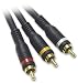 Cables To Go - 29109 - 50ft Velocity RCA Video Audio Cable (Blue)