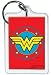 Wonder Woman Logo Mirror Lucite Key Chain