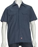 Dickies 1574 Short Sleeve Work Shirt Air Force Blue Small