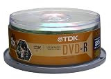 Cheap TDK DVD-R 8X Compatible Video DVD+R 25 pack