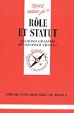 Rôle et statut