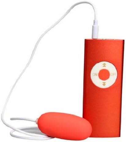 Hong Kong Fashion Leten Mp3 form load mode Vibrating Egg Sex toys for women bags Quiet Inverter / Wired Single Vibrating Egg (Red)