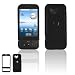 HTC T-Mobile G1 Google Cell Phone Solid Black Snap-On Case Cover with Removable Swivel Belt Clip