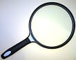 5 1/2 MAGNIFIER optical tool - MAP & NEWSPAPER - w/ergonomic cushion grip handle