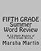 Fifth Grade Summer Word Review