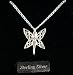 Celtic Silver Fairy Necklace by St.Justin JSP26