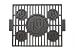 NCAA Oklahoma University Sooners Sports Cast Iron Branding Iron Grill Accessory