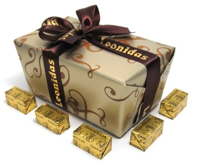Leonidas Belgian Chocolates: 1 lb Gianduja -- Almond & Hazelnut Praline
