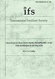 Uranium extraction from phosphoric acid : the experience of Prayon