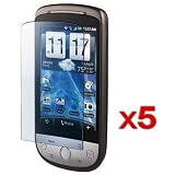 5 CLEAR LCD Screen Protector Guard for Sprint HTC Hero