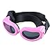 SODIAL(R) Pink Framed Pet Puppy Dog UV Protection Goggles Sunglasses Eyewear XS