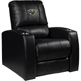 Home Theater Recliner with NHL Minnesota Wild Panel