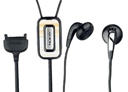 Black and Silver Stereo Headset with On/Off Switch for Nokia E60 / E61 / E62 / E70 / N70 / N71 / N73 / N80 / N92 / N93 / 3200 / 3205 / 3250 / 3587i / 5100 / 5140i / 6070 / 6100 / 6101 / 6102 / 6102i / 6103 / 6111 / 6125 / 6131 / 6155i / 6170 / 6225 / 6230 / 6233 / 6255i / 6256i / 6265i / 6270 / 6280 / 6282 / 6585 / 6600 / 6610 / 6620 / 6682 / 6800 / 7210 / 7250i / 7360 / 7370 / 9300 / 9500 / VI-3155i [OEM] HS-23 from Eforcity