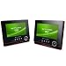 Muse - M-762CV - Pack deux Lecteurs DVD portable - Ecran 7" - DVD - DivX - CD / mp3 - JPEG - USB - Noir