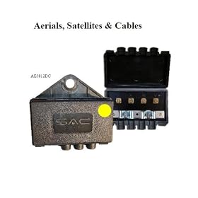 3 Way Outdoor External TV Aerial Splitter SAC by Aerials, Satellites & Cable