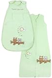 Baby Sleeping Bag approx. 2.5 Tog - Mint Owl - 12-36 months/43inch