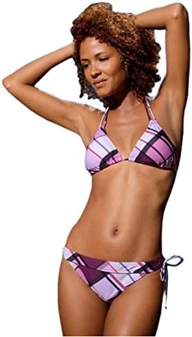 Triangle Push up Bikini (A/B) two pieces VBUSAO-796244-f3622 Colorful,size 4(S)