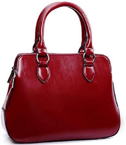 American Shield European Retro Fashion Pinkycolor Multi-pockets Handbag diagonal Shoulder Bag.ZD072-red