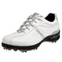 ECCO Women's Ace GTX Golf Shoe,White/Silver Metal,40 EU (US Women's 9-9.5 M)