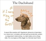 The Dachshund Friendship Greeting Card (Set of 6)