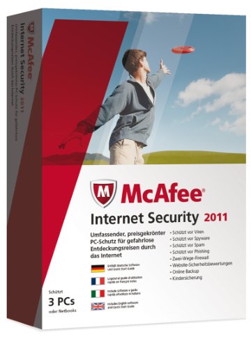 McAfee Internet Security 2011 – 3 User