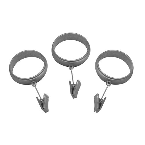 Fieldcrest® Pewter Drapery Rings