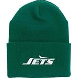 New York Jets Retro Throwback Logo Cuffed Knit Hat