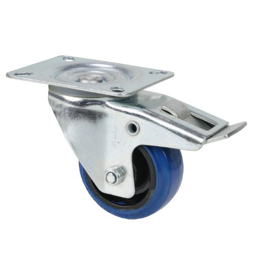 ah Hardware 37091 Lenkrolle 80 mm mit blauem Rad und Feststeller Preisvergleich