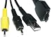 Replace VMC-MD1 USB Data Cable with A/V Audio Video Multi connecting Cable Lead Compatible with any SONY Cybershot with Multi-Use Terminal like DSC-H50, DSC-W300, DSC-T90, DSC-WX1, DSC-TX1, DSC-F88, DSC-H3, DSC-H7, DSC-H9, DSC-H10, DSC-H50, DSC-N1, DSC-N2, DSC-P100, DSC-P120, DSC-P150, DSC-P200, DSC-T2, DSC-T5, DSC-T9, DSC-T10, DSC-T20, DSC-T30, DSC-T50, DSC-T70, DSC-T77,DSC-T100, DSC-T200, DSC-T3