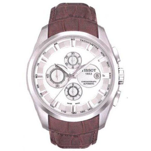 Tissot Couturier Silver Dial Chronograph Mens Watch T0356271603100