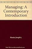 Managing : a contemporary introduction