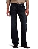41JO%2BZQNr0L. SL160  7 For All Mankind Mens Austyn In Driftwood Night Straight Leg Jean