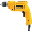 DEWALT D21008K Heavy-Duty 6 Amp 3/8-Inch Drill Kit with Keyless Chuck