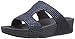FitFlop Women's Rokkit Slide, Super Navy, 6 M US