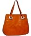 Furla Orange Leather Giselle Large Shopper Bag 168274
