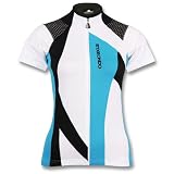 Women's Kaxu Bike Jersey - white / blue, XL