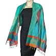Silk Scarf Rectangular Womens Accessory 21 x 72 inches