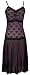 Flapper Floral Lace Babydoll Slip Dress JR Plus Size - 4X